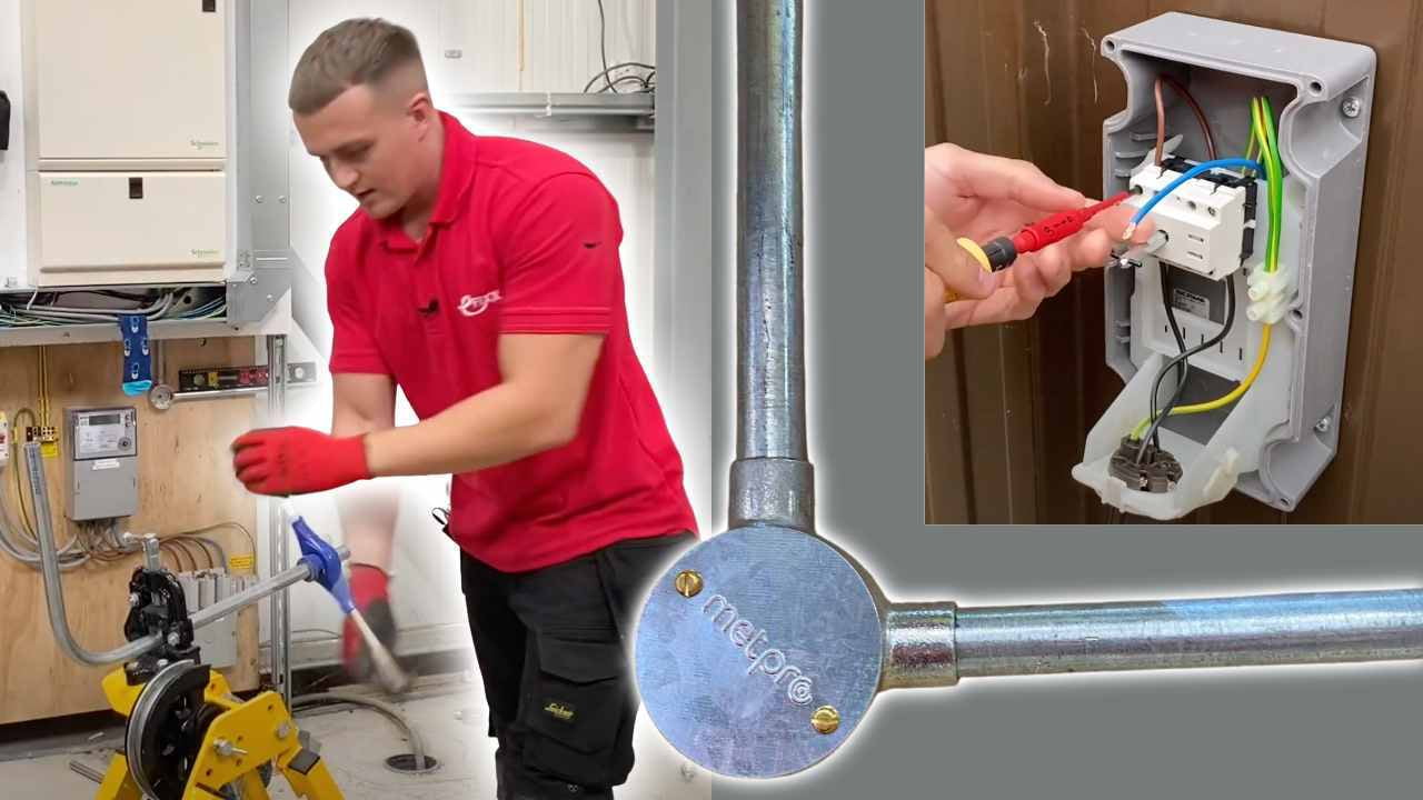 eFIXX Metal conduit installation